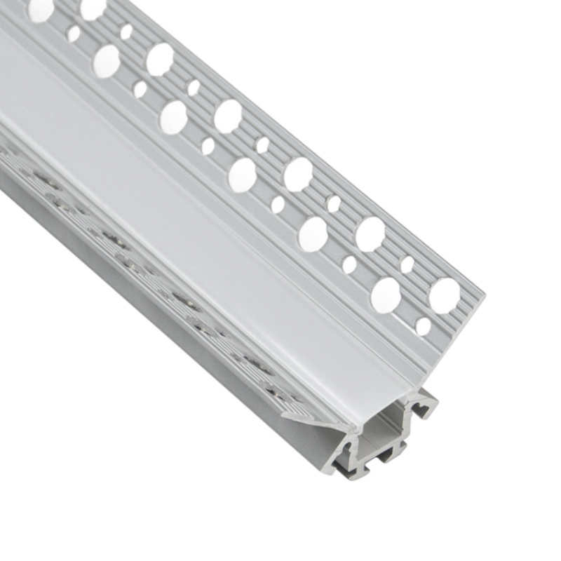 Aluminum Channel For Wall Corner Trim For 12mm LED Light Strips